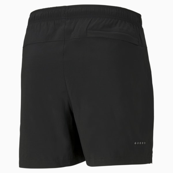 RUN Favourite Woven Session Men's 5" Shorts, Puma Black, extralarge-IND